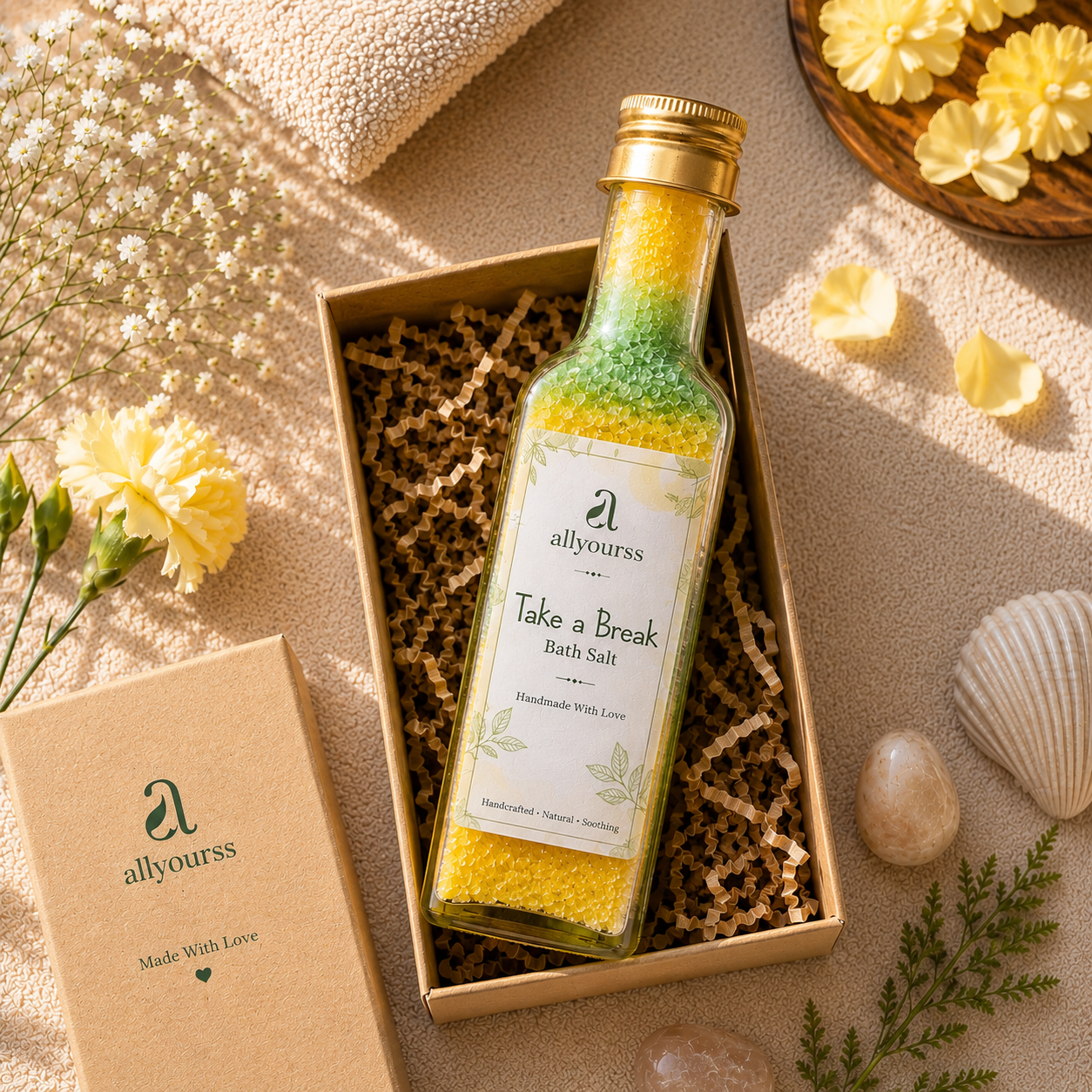 Take a Break Bath Salt — Mineral soak for a refreshing pause.